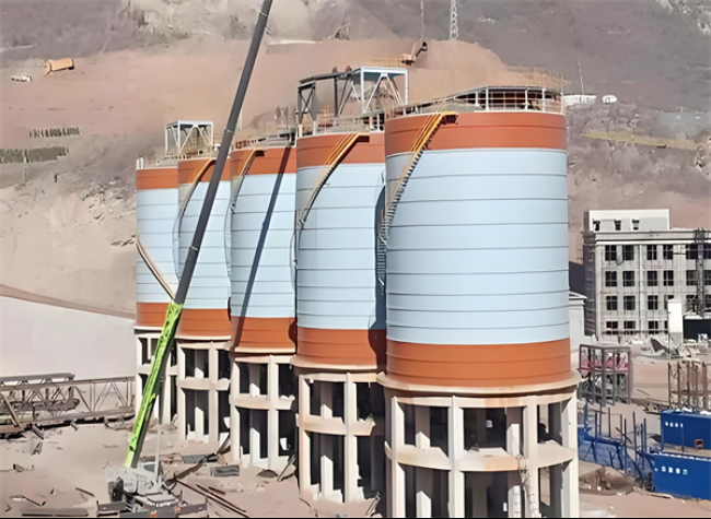 南山高架钢板仓